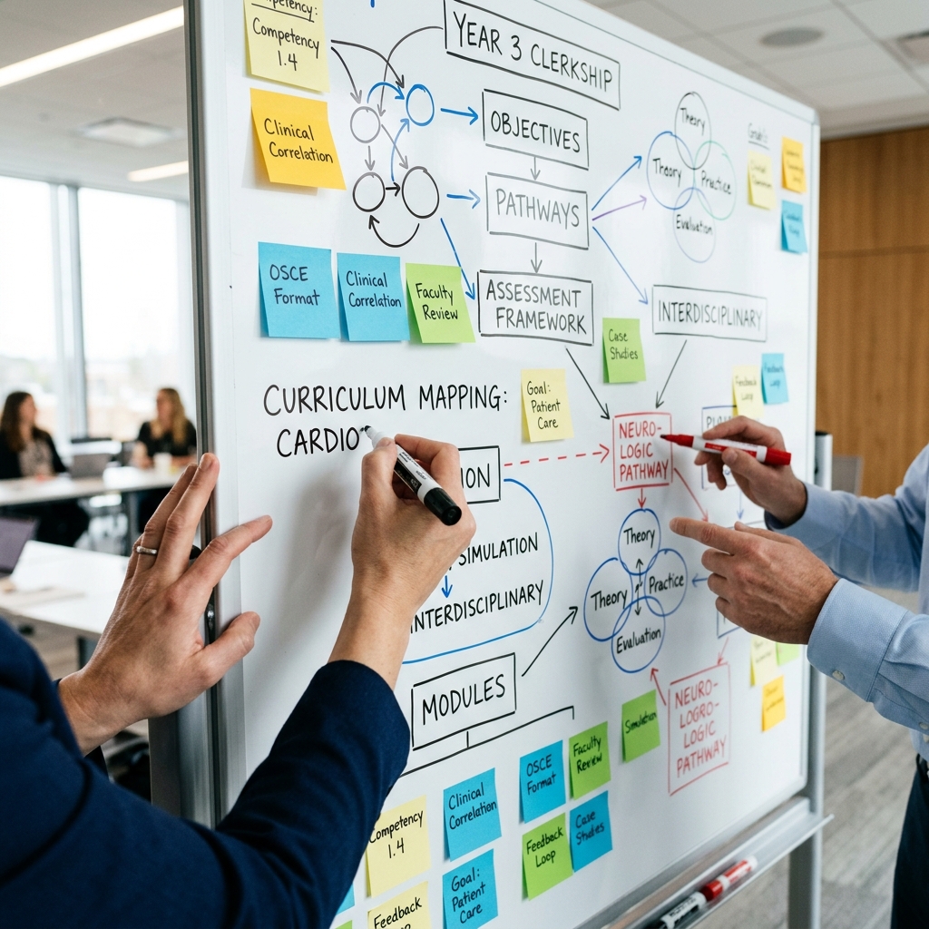 医療教育コンテンツを企画するイメージ